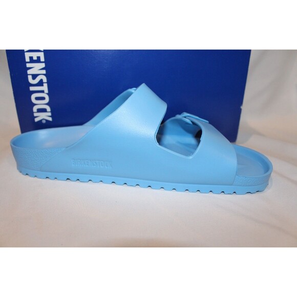 Birkenstock Men Arizona Essentials EVA Sandals SKY BLUE NIB REG - Picture 5 of 6